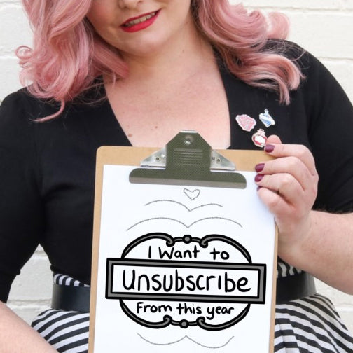 Dear 2020, How do I unsubscribe? Pin Collection & Freebies