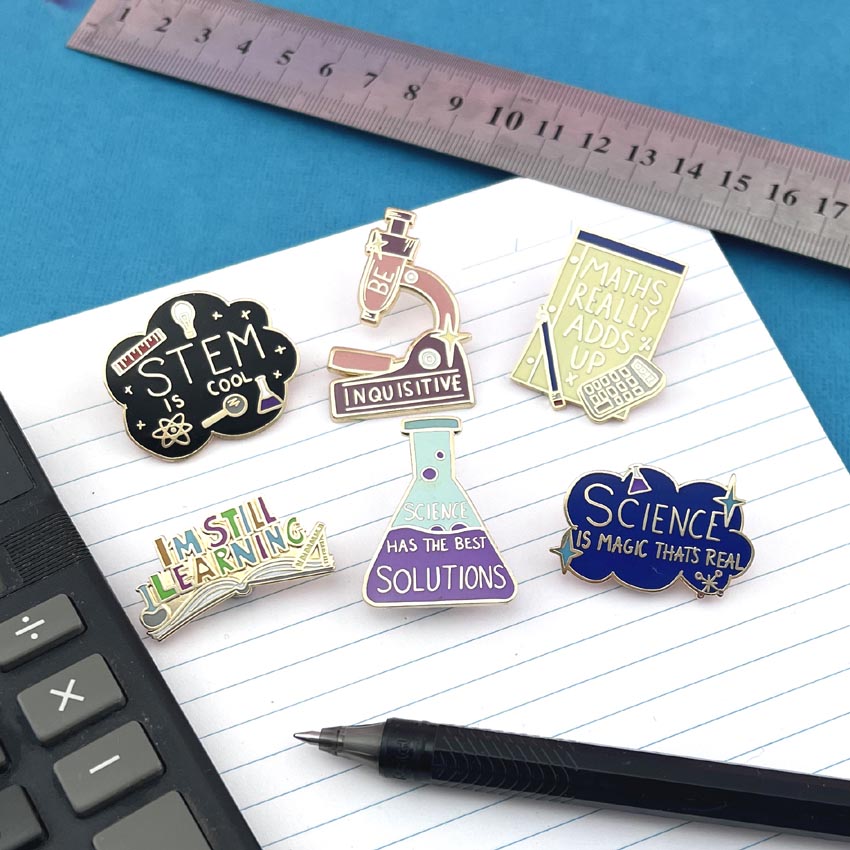 Stem Is Cool- New Enamel Pin Collection Is Coming