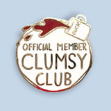 Clumsy Club Official Member Lapel Pin