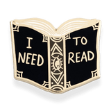 I Need To Read Lapel Pin