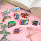 Genre Book Stack Pin Bundle