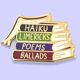 Genre Book Stack Pin Bundle