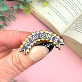 Genre Book Stack Pin Bundle