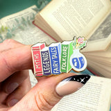 Genre Book Stack Pin Bundle