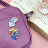 Genre Book Stack Pin Bundle