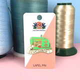 Sewciopath Sewing Machine Lapel Pin
