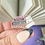 Genre Book Stack Pin Bundle
