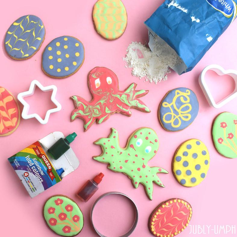 Easter Cookies And Easter Monsters