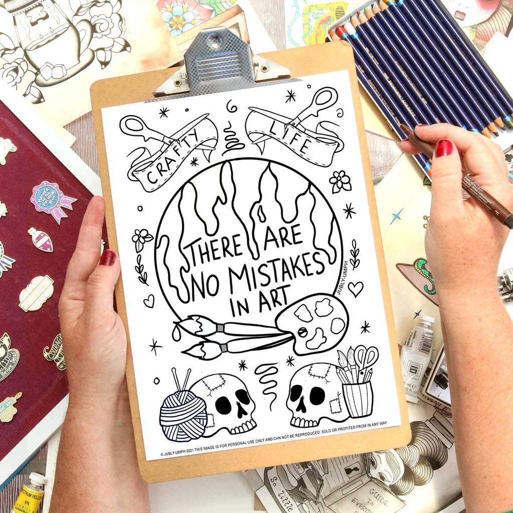 Free Downloadable colouring sheet!