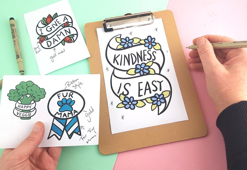 Kindness & Compassion: Lapel pins for people who give a damn...