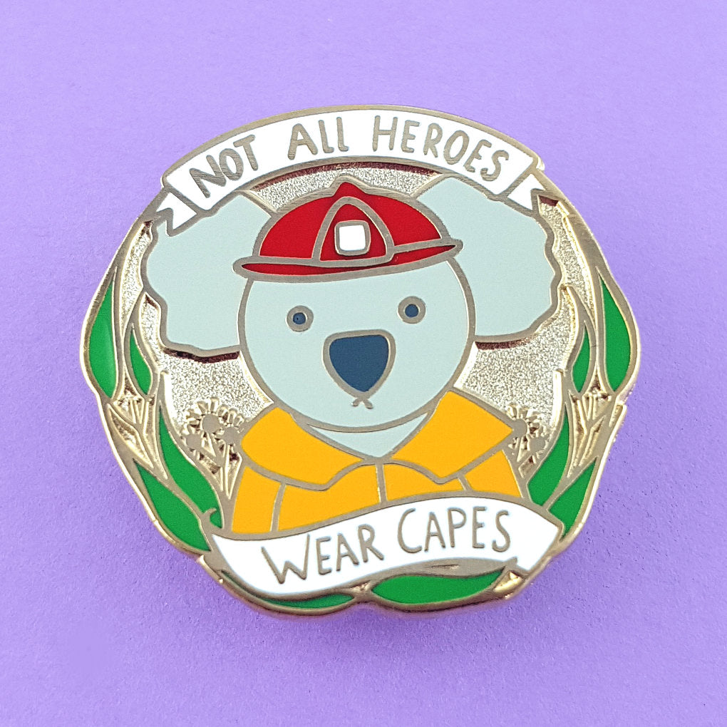 Pin Update: Not All Heroes Wear Capes Koala!