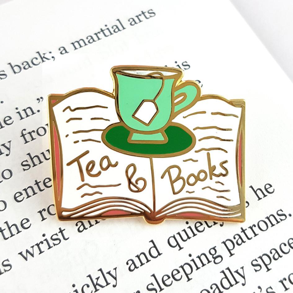 Bookish Lapel Pins