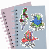 The Intimidating Sticker Bundle