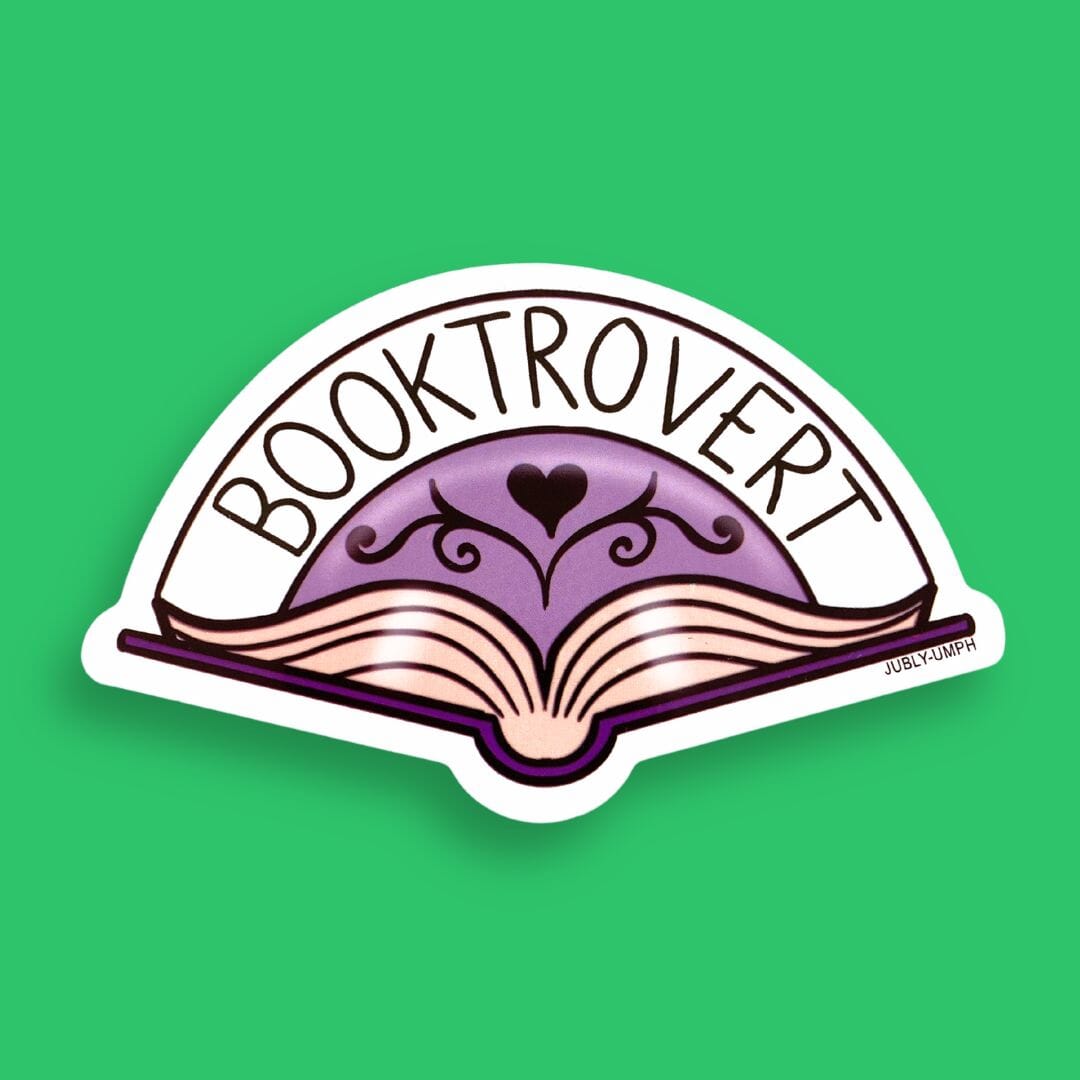 Booktrovert Sticker – Jubly-Umph Originals