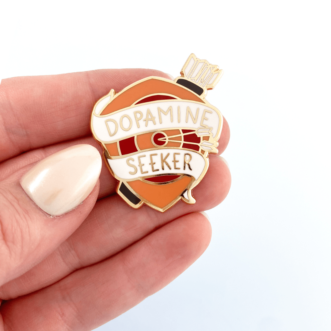 Jubly-Umph Dopamine Seeker Lapel Pin 