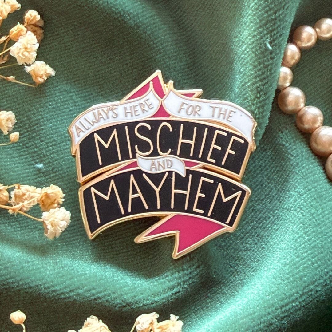 Mischief And Mayhem Lapel Pin
