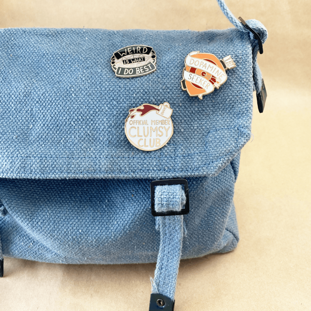 Jubly-Umph Clumsy Club Lapel Pin 