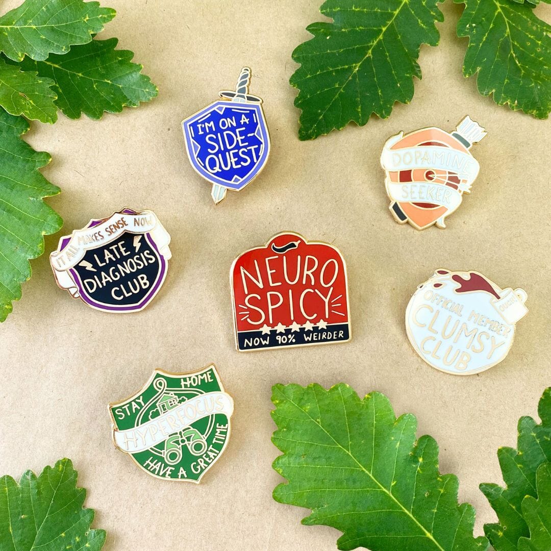 Jubly-Umph Clumsy Club Lapel Pin 