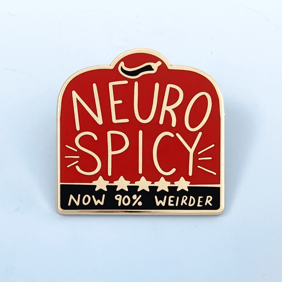 Jubly-Umph Neuro Spicy Lapel Pin 