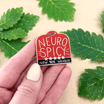 Jubly-Umph Neuro Spicy Lapel Pin 