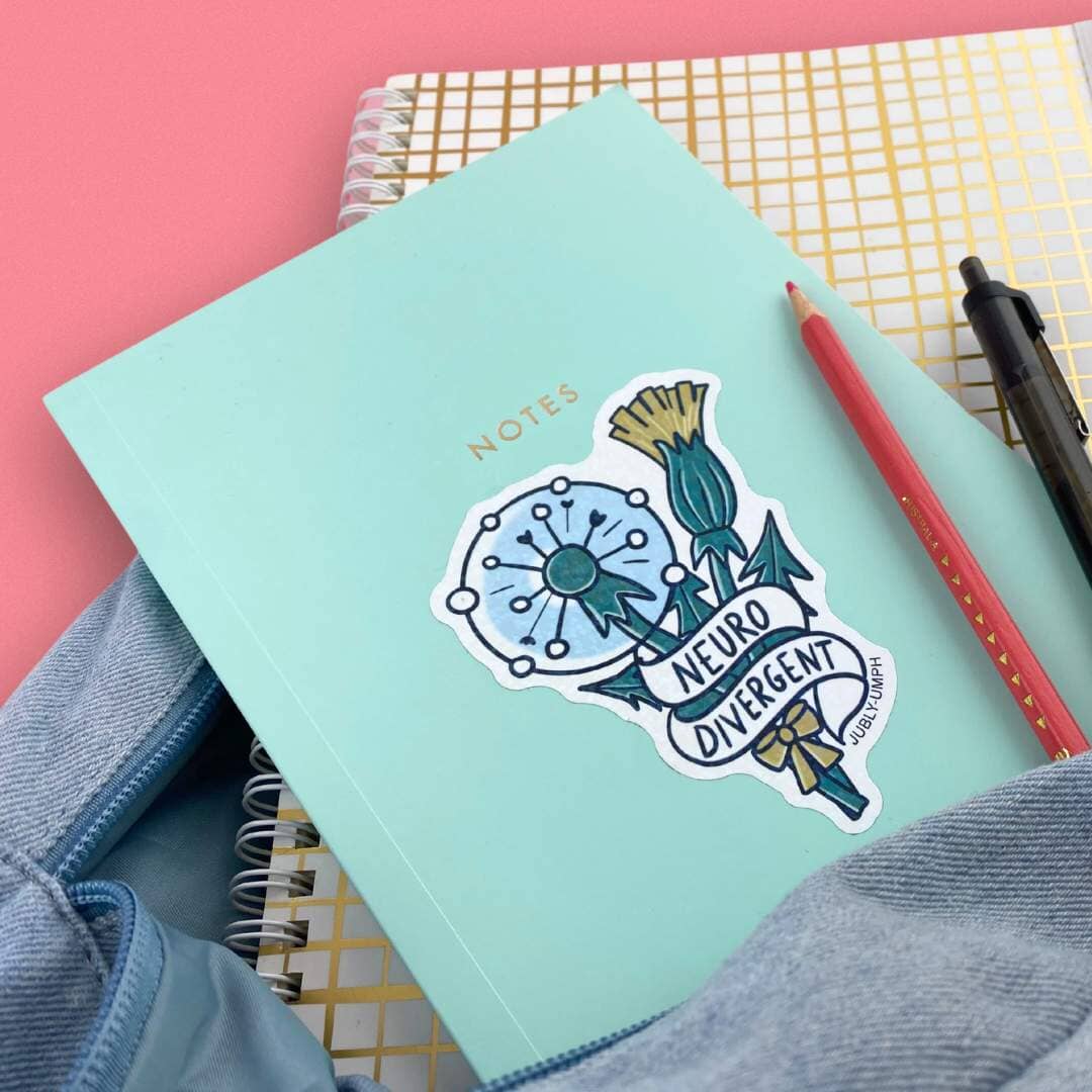Neuro-divergent Sticker – Jubly-Umph Originals
