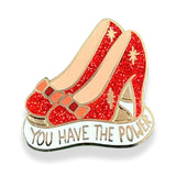 You Have The Power Pin White Background