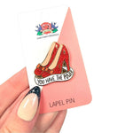 You Have The Power Pin on backing card in hand
