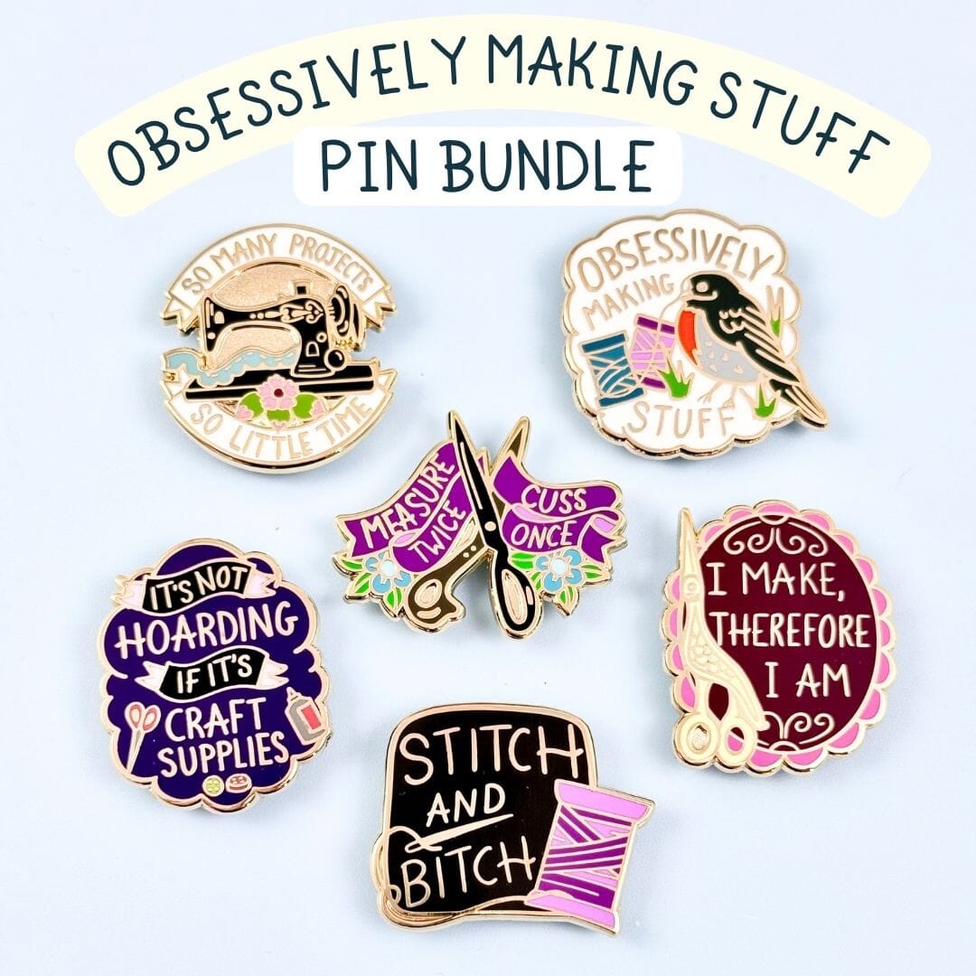 Obsessively Making Stuff 6 Pin Bundle