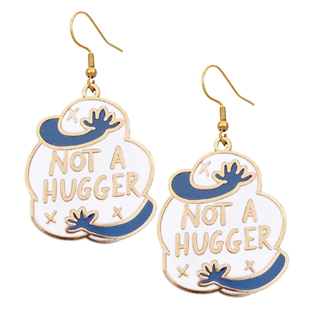 Not a hugger earrings