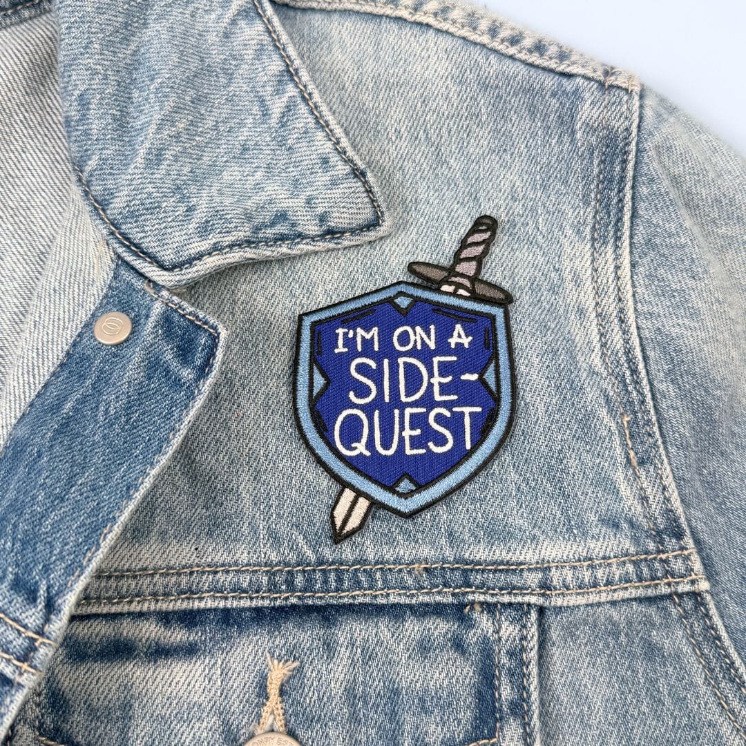 I'm On A Side Quest Embroidered Patch