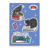 Book Rebels A6 Sticker Sheet