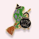 Bitter Hag Lapel Pin