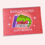Bookish Things 2026 Calendar