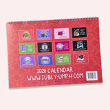 Bookish Things 2026 Calendar
