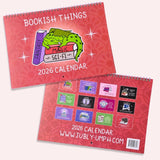 Bookish Things 2026 Calendar