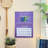 Bookish Things 2026 Calendar