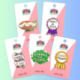 Chaotic Good Lapel Pin Bundle