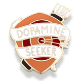 Dopamine Seeker Lapel Pin