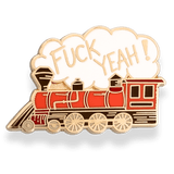 Fuck Yeah Train Lapel Pin