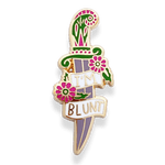 I'm blunt dagger pin
