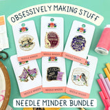 Obsessively Making Stuff 6 Needle Minders Bundle