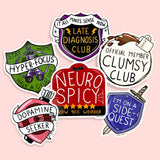 Neurospicy Collection Sticker Bundle