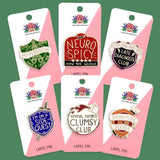 Neuro-spicy Lapel Pin Bundle