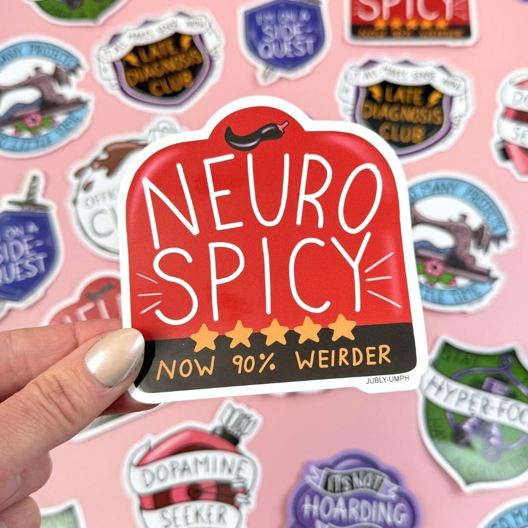 Neurospicy Collection Sticker Bundle