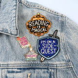 I'm On A Side Quest Embroidered Patch