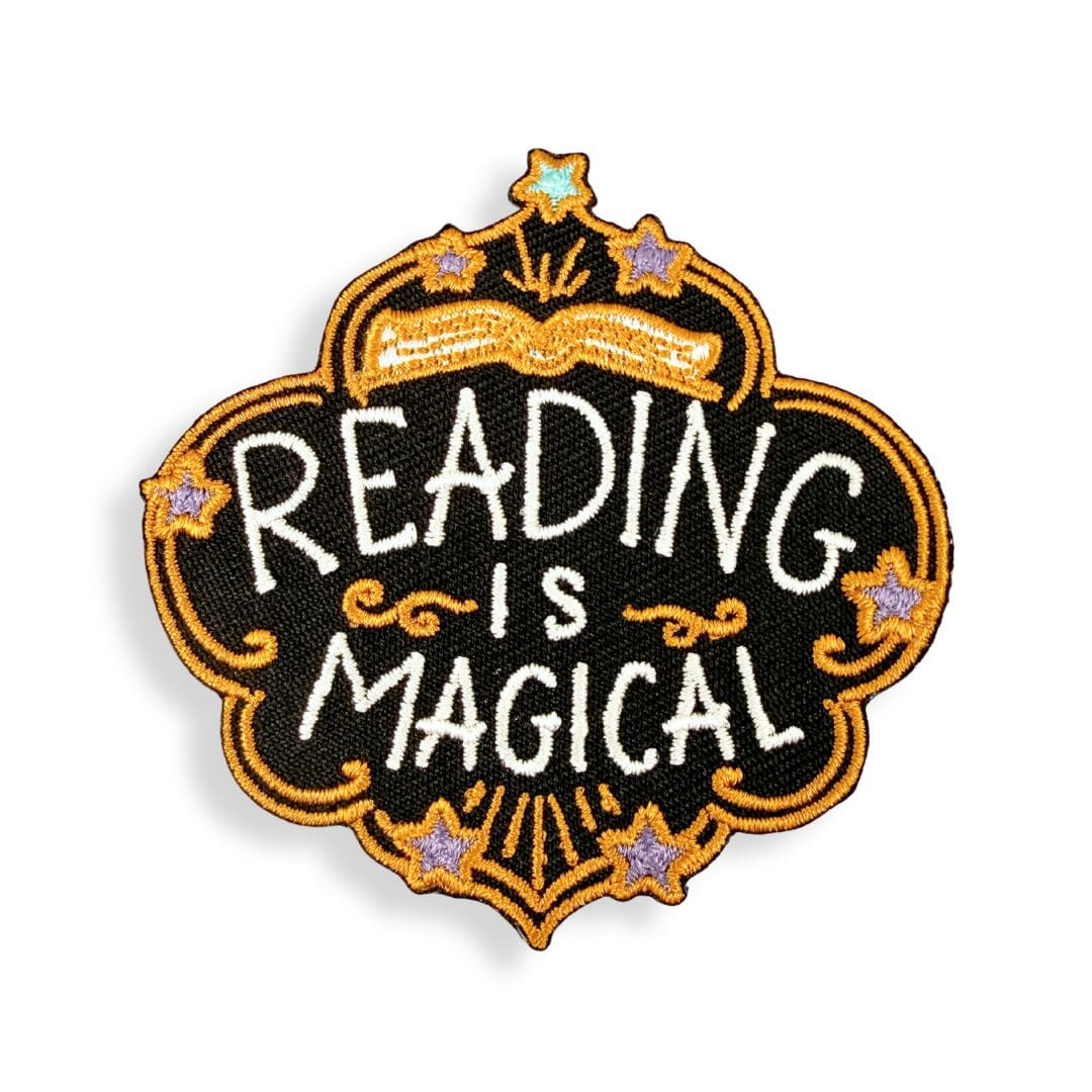 Reading Is Magical Embroidered Patch