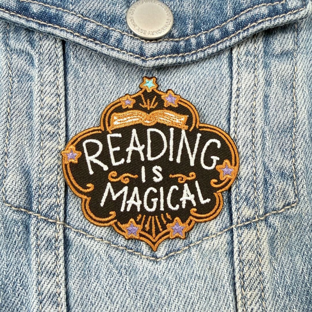 Reading Is Magical Embroidered Patch