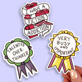 Adulting- 3 Sticker Bundle