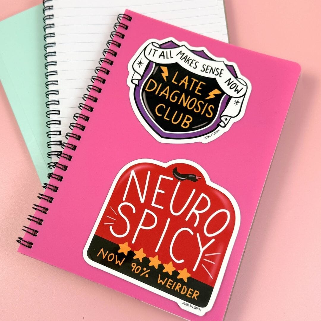 Late Diagnosis Club Sticker