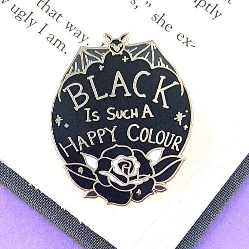 Pin on Black is such a happy shade